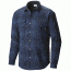 Columbia Windward III Shirt - Men's-Night Tide Plaid-Small