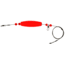 Comal Floats Cigar Steel Float Leader 1/2oz Wght 28in Solid Red, CB300R-28S