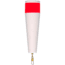Comal Floats Reddi Popping Float Weighted w/Swivel Red/Wht 5in, 25WR5