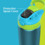 Contigo Asclnbl Bottle, 13 oz, Blue Raspberry Cool Lime, 13, CTSSASCLN2513-6