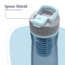 Contigo Clybourn Bottle, 24 oz, Dark Ice, 24, CTPLCLYBOURN24-1