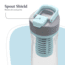 Contigo Clybourn Bottle, 24 oz, Salt, 24, CTPLCLYBOURN24-2
