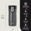 Contigo West Loop 3.0, 12 oz, Transparent Sake, 12, CTSSWL3020-1