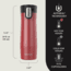 Contigo West Loop 3.0, 2 Pack, 20 oz, Frosted Pearl Goji Berry Salt, 20, CTSSWL3020-5