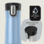 Contigo West Loop 3.0, 2 Pack, 20 oz, Frosted Pearl Salt Glacier, 20, CTSSWL3020-7