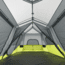 Core Equipment 12 Person instant Cabin Tent with Double Awning, Green/Gray, 18 x 10 ft, 40061