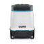 Core Equipment 1250 Lumen Rechargeable Bluetooth Speaker Lantern, Gray, 5.4 x 5.4 x 6.9 in, 40078