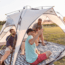 Core Equipment Instant Sport/ Beach Shade, Light Gray, 8x8 ft, 40039