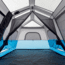 Core Equipment Lighted 9 Person Instant Cabin Tent, Blue, 14 x 9 ft, 40062