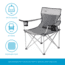 Core Equipment Mesh Quad Chair, Grey, 40138