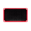 Core Third Maasai 7 Solar Charger, Black/Red, Hyperlon, 1 Year Mfg Warranty, COR-81807