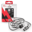 Core Third USB-C Cable, 3.3ft, Grey, Braided Nylon, 1 Year Mfg Warranty, COR-81289