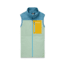 Cotopaxi Abrazo Fleece Vest - Womens, Blue Spruce/Aspen, 2XL, DFV-F23-BLSPAS-W-XXL