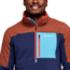 Cotopaxi Abrazo Half-Zip Fleece Jacket - Mens, Acorn & Maritime, Large, DOR-S23-ACMTM-M-L