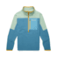 Cotopaxi Abrazo Half-Zip Fleece Jacket - Mens, Aspen/Blue Spruce, Small, DOR-F23-ASPBSP-M-S