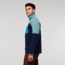 Cotopaxi Abrazo Half-Zip Fleece Jacket - Mens, Bluegrass/Maritime, Small, DOR-F22-BLGMT-M-S