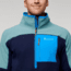 Cotopaxi Abrazo Half-Zip Fleece Jacket - Mens, Bluegrass/Maritime, Small, DOR-F22-BLGMT-M-S