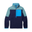 Cotopaxi Abrazo Half-Zip Fleece Jacket - Mens, Bluegrass/Maritime, Small, DOR-F22-BLGMT-M-S