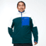 Cotopaxi Abrazo Half-Zip Fleece Jacket - Mens, Bone/Deep Ocean, 3XL, DOR-S22-BNDO-M-XXXL
