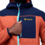 Cotopaxi Abrazo Half-Zip Fleece Jacket - Mens, Maritime/Spice, 3XL, DOR-S22-MTMSPC-M-XXXL