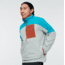 Cotopaxi Abrazo Half-Zip Fleece Jacket - Mens, Mineral Blue & Brush, Small, DOR-S22-MIBBSH-M-S