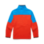 Cotopaxi Abrazo Half-Zip Fleece Jacket - Mens, Saltwater/Canyon, Extra Small, DOR-F22-SWCN-M-XS