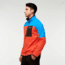Cotopaxi Abrazo Half-Zip Fleece Jacket - Mens, Saltwater/Canyon, Extra Small, DOR-F22-SWCN-M-XS