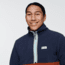 Cotopaxi Amado Fleece - Mens, Graphite & Spice, Extra Large, AMFJ-S22-GRSP-M-XL