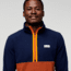 Cotopaxi Amado Fleece - Mens, Maritime/Spice, Medium, AMFJ-F22-MTSPC-M-M