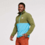 Cotopaxi Amado Fleece - Mens, Pine & Poolside, 2Extra Large, AMFJ-S23-PINPL-M-XXL
