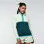 Cotopaxi Amado Fleece - Womens, Lichen &amp; Deep Ocean, Extra Large, AMFJ-S22-LIDO-W-XL