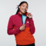 Cotopaxi Amado Fleece - Womens, Raspberry &amp; Canyon, Small, AMFJ-S22-RBCYN-W-S