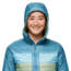 Cotopaxi Capa Insulated Hooded Jacket - Womens, Drizzle/Aspen, 2XS, CAPHJ-F23-DRIZAS-W-XXS