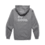Cotopaxi Do Good Full-Zip Hoodie - Mens, Heather Grey, 2XL, DGFZ-F22-HGR-M-XXL