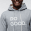 Cotopaxi Do Good Hoodie - Mens, Heather Grey, 2XL, DGH-S22-HGRY-M-XXL