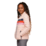 Cotopaxi Fuego Down Hooded Jacket - Kids, Rosewood Stripes, Large, KFDJ-F23-ROSEWS-Kids-L