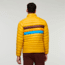 Cotopaxi Fuego Down Hooded Jacket - Mens, Amber Stripes, 3XL, FDJ-F22-AMBS-M-XXXL