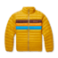 Cotopaxi Fuego Down Hooded Jacket - Mens, Amber Stripes, 3XL, FDJ-F22-AMBS-M-XXXL