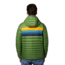 Cotopaxi Fuego Down Hooded Jacket - Mens, Avocado Stripes, Extra Large, FDJ-F20-AVOS-M-XL