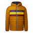 Cotopaxi Fuego Down Hooded Jacket - Mens, Bronze Stripes, Small, FDJ-F20-BRZS-M-S