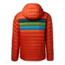 Cotopaxi Fuego Down Hooded Jacket - Mens, Cayenne Stripes, Large, FDJ-F20-CAYS-M-L