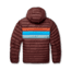 Cotopaxi Fuego Down Hooded Jacket - Mens, Chestnut Stripes, Large, FDJ-F22-CHSNTHS-M-L