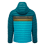 Cotopaxi Fuego Down Hooded Jacket - Mens, Deep Ocean &amp; Mineral Blue, Large, FDJ-S22-DOMTM-M-L