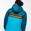 Cotopaxi Fuego Down Hooded Jacket - Mens, Deep Ocean &amp; Mineral Blue, Large, FDJ-S22-DOMTM-M-L