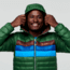 Cotopaxi Fuego Down Hooded Jacket - Mens, Forest Stripes, Small, FDJ-F22-FORES-M-S