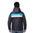 Cotopaxi Fuego Down Hooded Jacket - Mens, Graphite Stripes, Medium, FDJ-F20-GRPHST-M-M