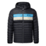 Cotopaxi Fuego Down Hooded Jacket - Mens, Graphite Stripes, Medium, FDJ-F20-GRPHST-M-M