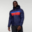 Cotopaxi Fuego Down Hooded Jacket - Mens, Maritime Stripes, Small, FDJ-F21-MTMS-M-S