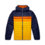 Cotopaxi Fuego Down Hooded Jacket - Mens, Maritime &amp; Sunset, Extra Small, FDJ-S23-MTMSU-M-XS