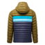 Cotopaxi Fuego Down Hooded Jacket - Mens, Oak &amp; Graphite, 2XL, FDJ-S22-OAKGRP-M-XXL